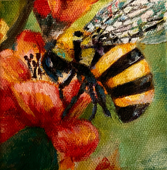 Honeybee Original Painting