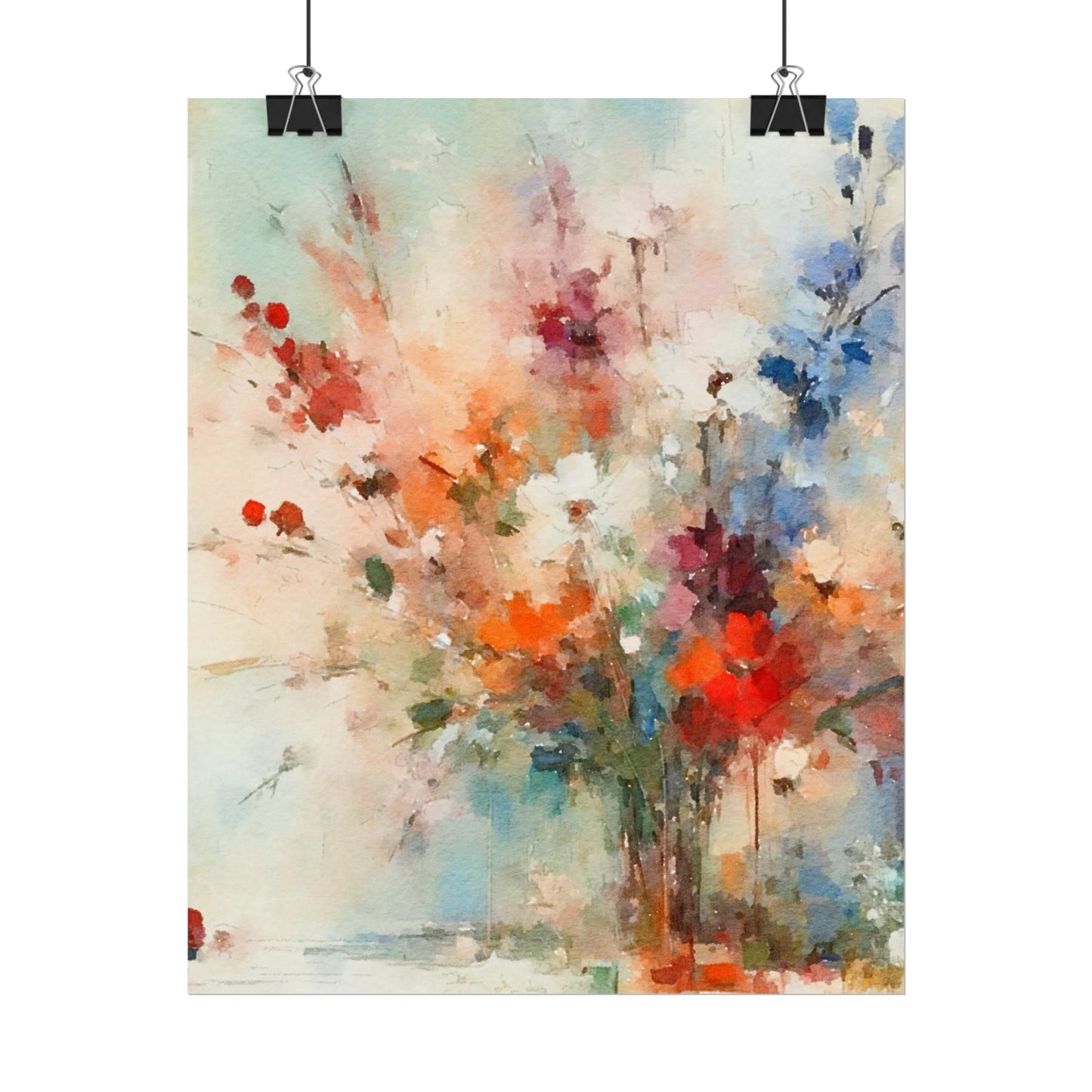 Spring Floral Watercolor Print