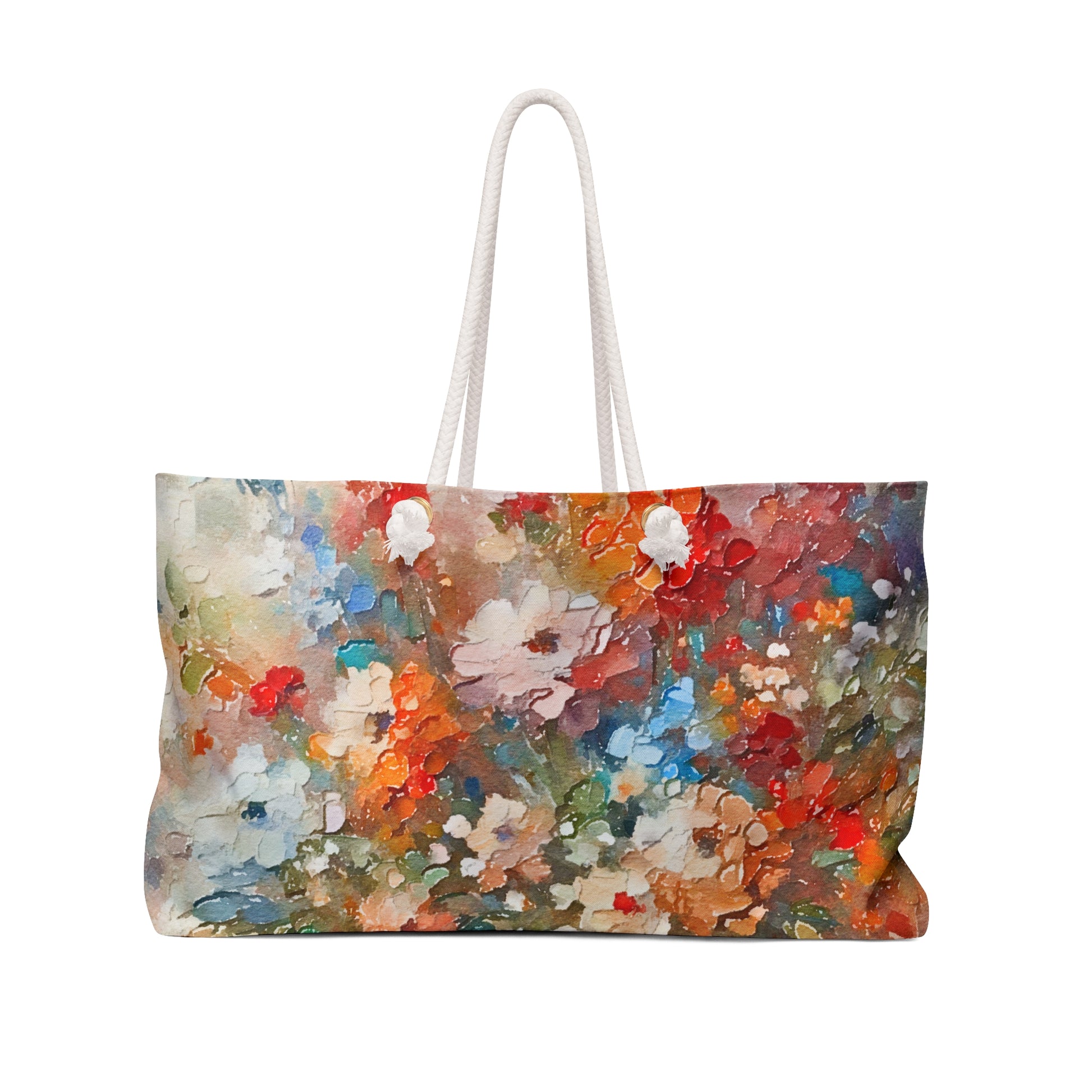 Weekender Bag - Spring Bouquet – Arcana Art Studio