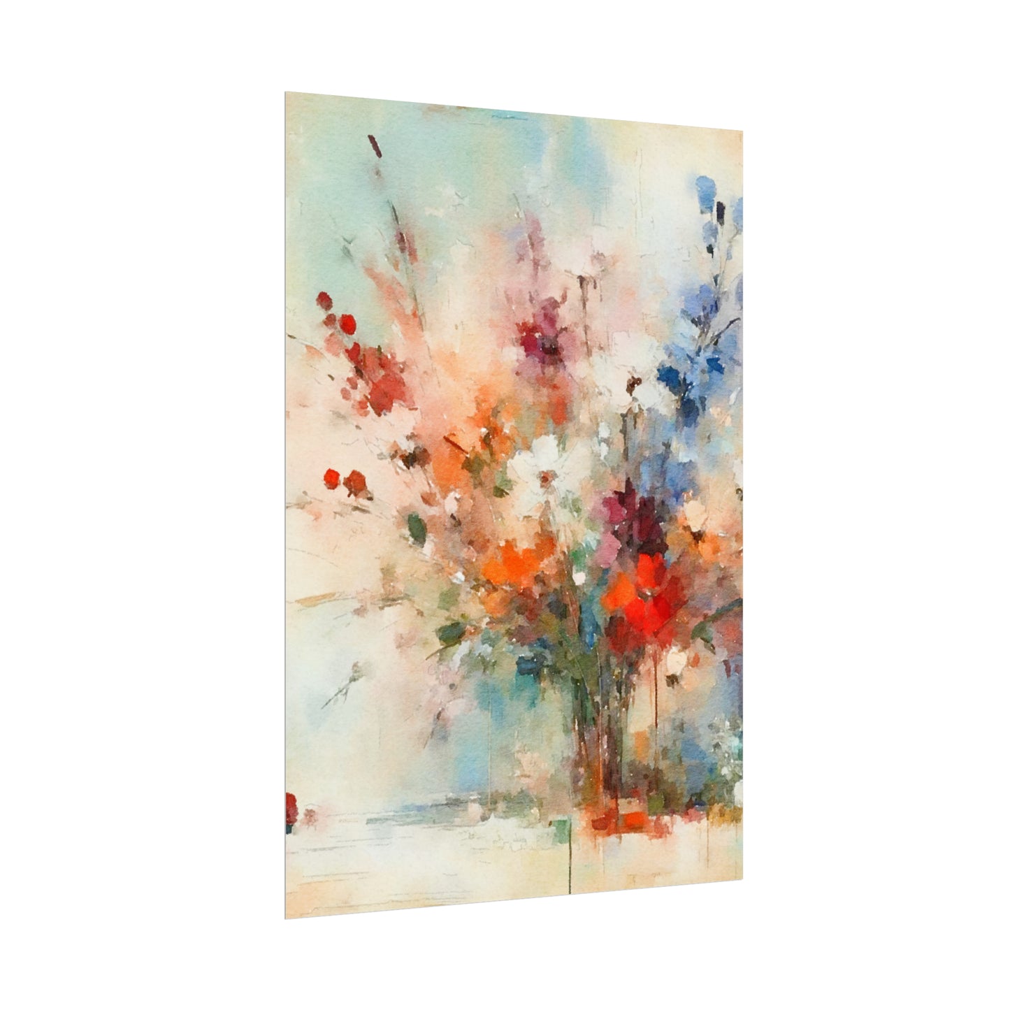 Spring Floral Watercolor Print