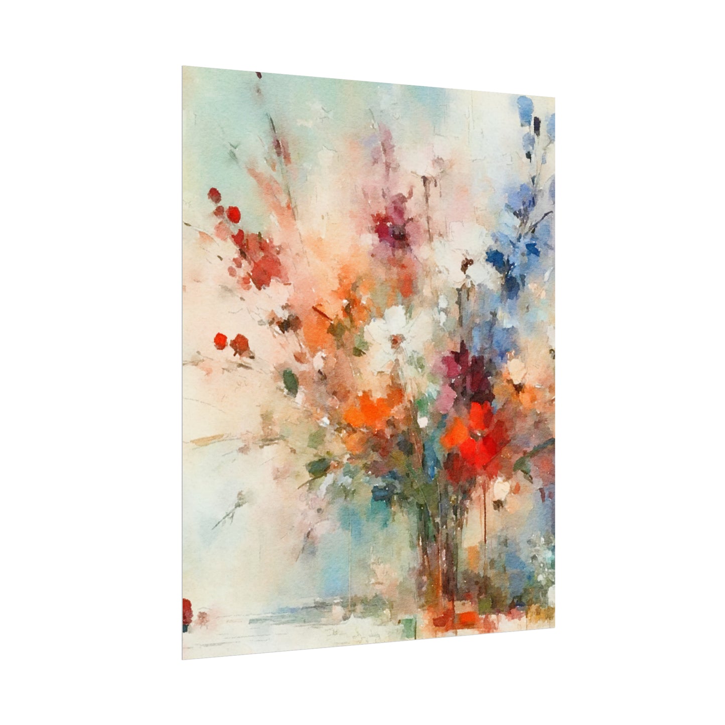 Spring Floral Watercolor Print